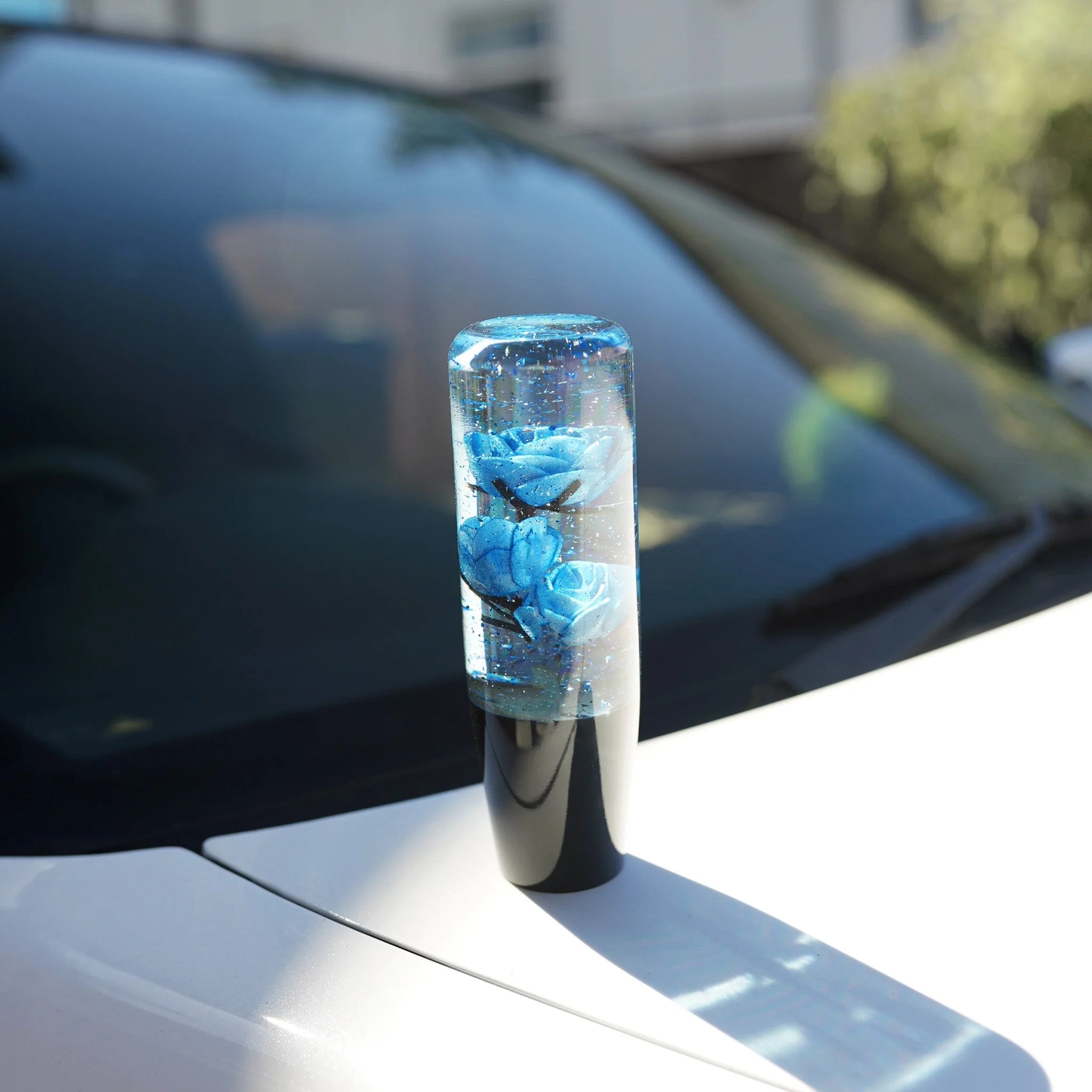 Shift Knob - Sparkling Roses (Blueberry) - Image 4