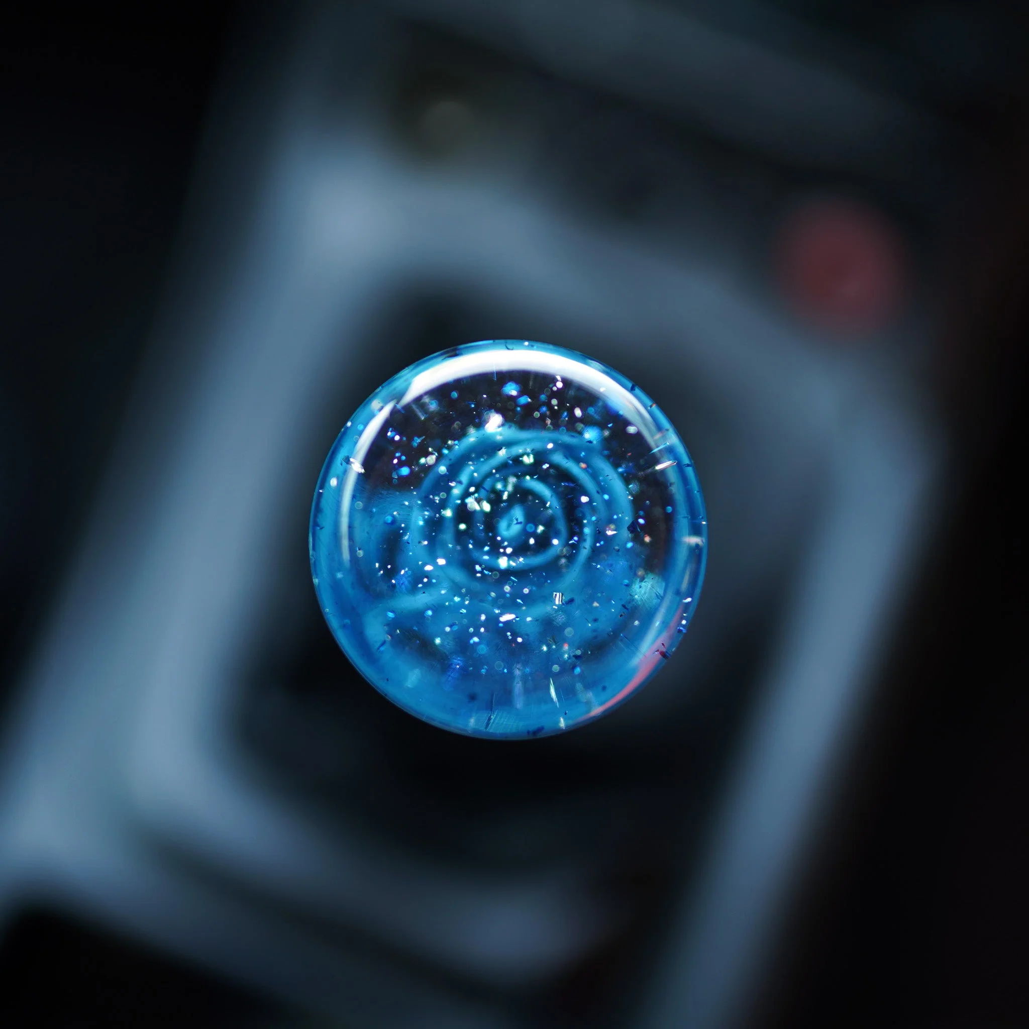 Shift Knob - Sparkling Roses (Blueberry) - Image 5