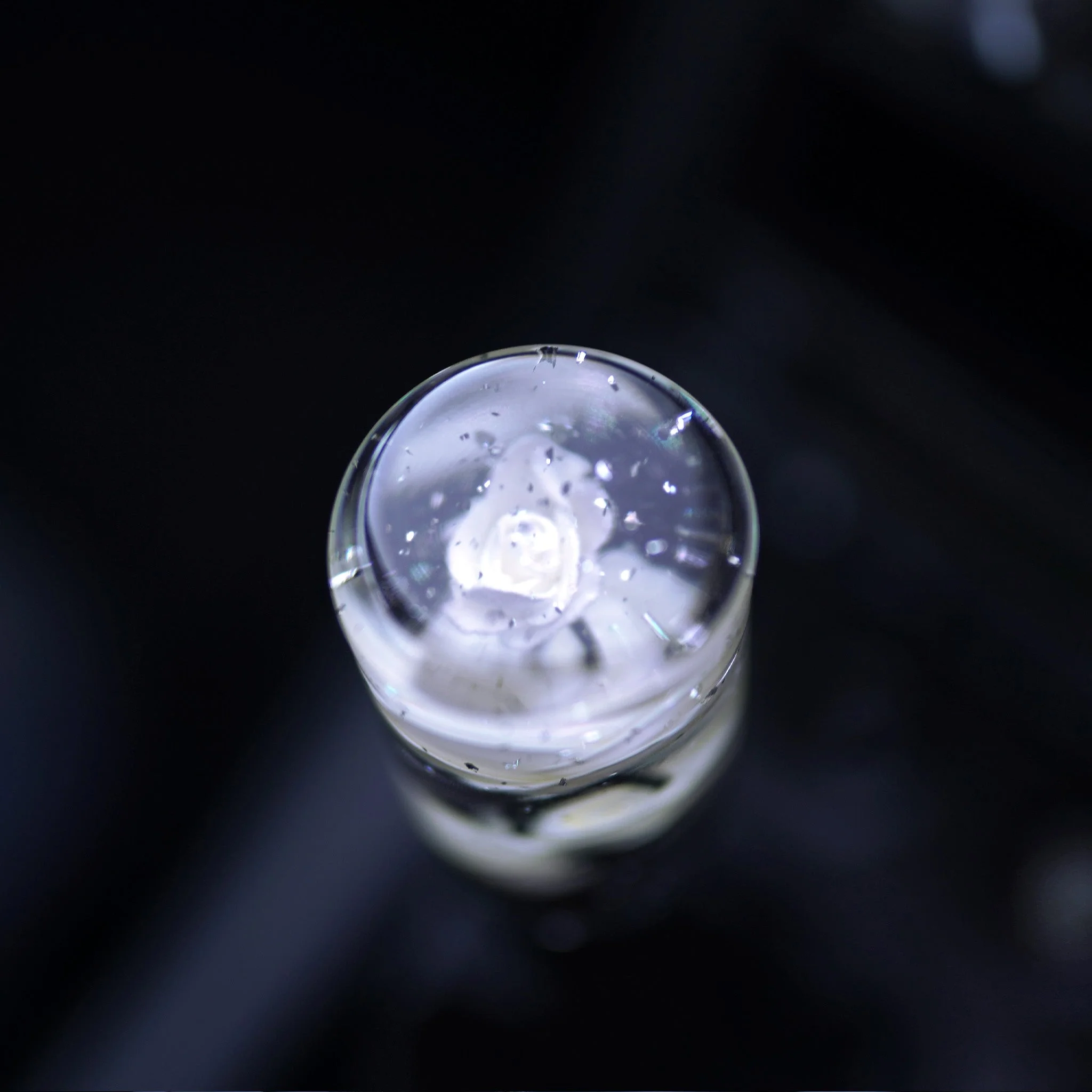 Shift Knob - Sparkling Roses (White) - Image 4