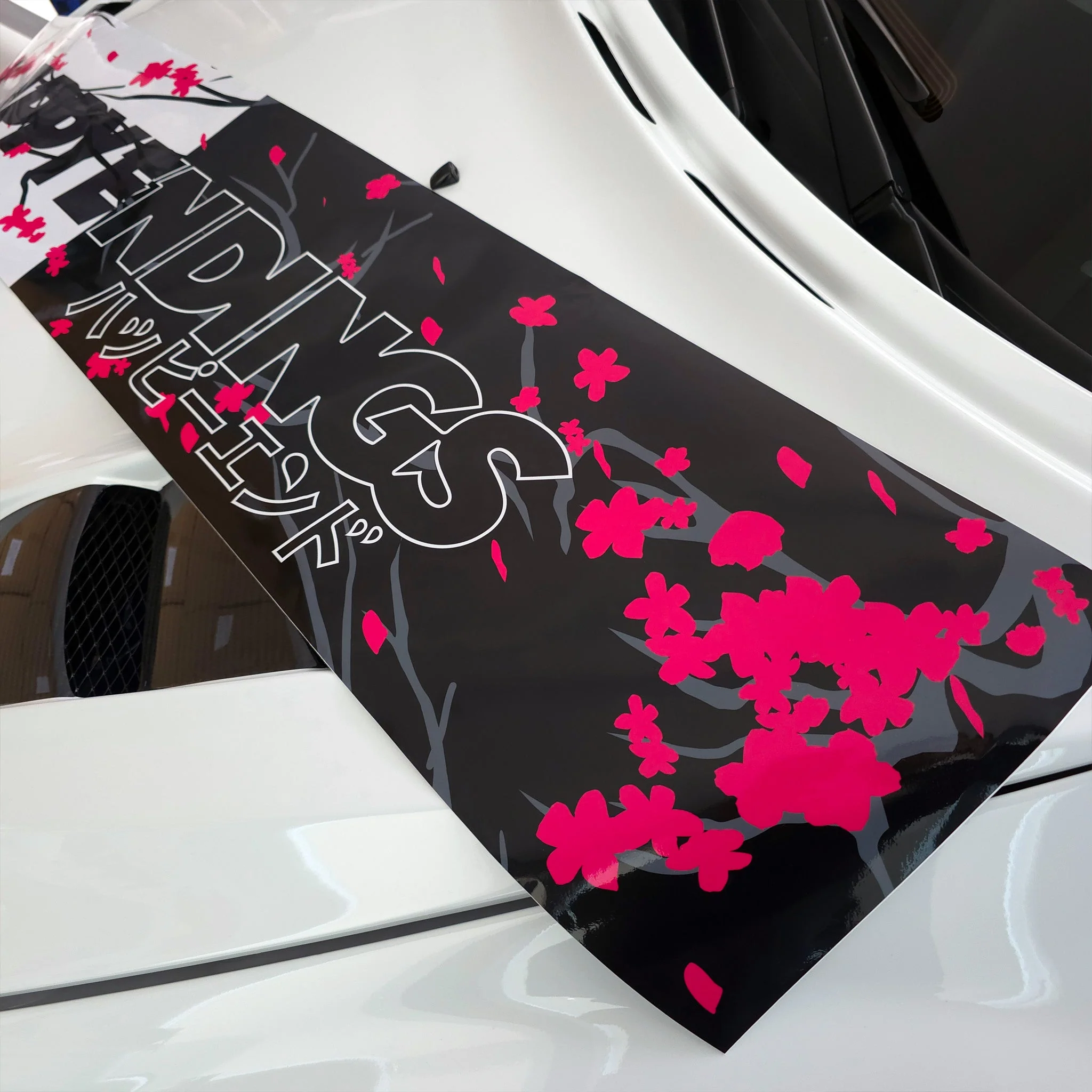 Windshield Banner - Cherry Blossoms 50/50 Edition 60" (Air Release) - Image 3