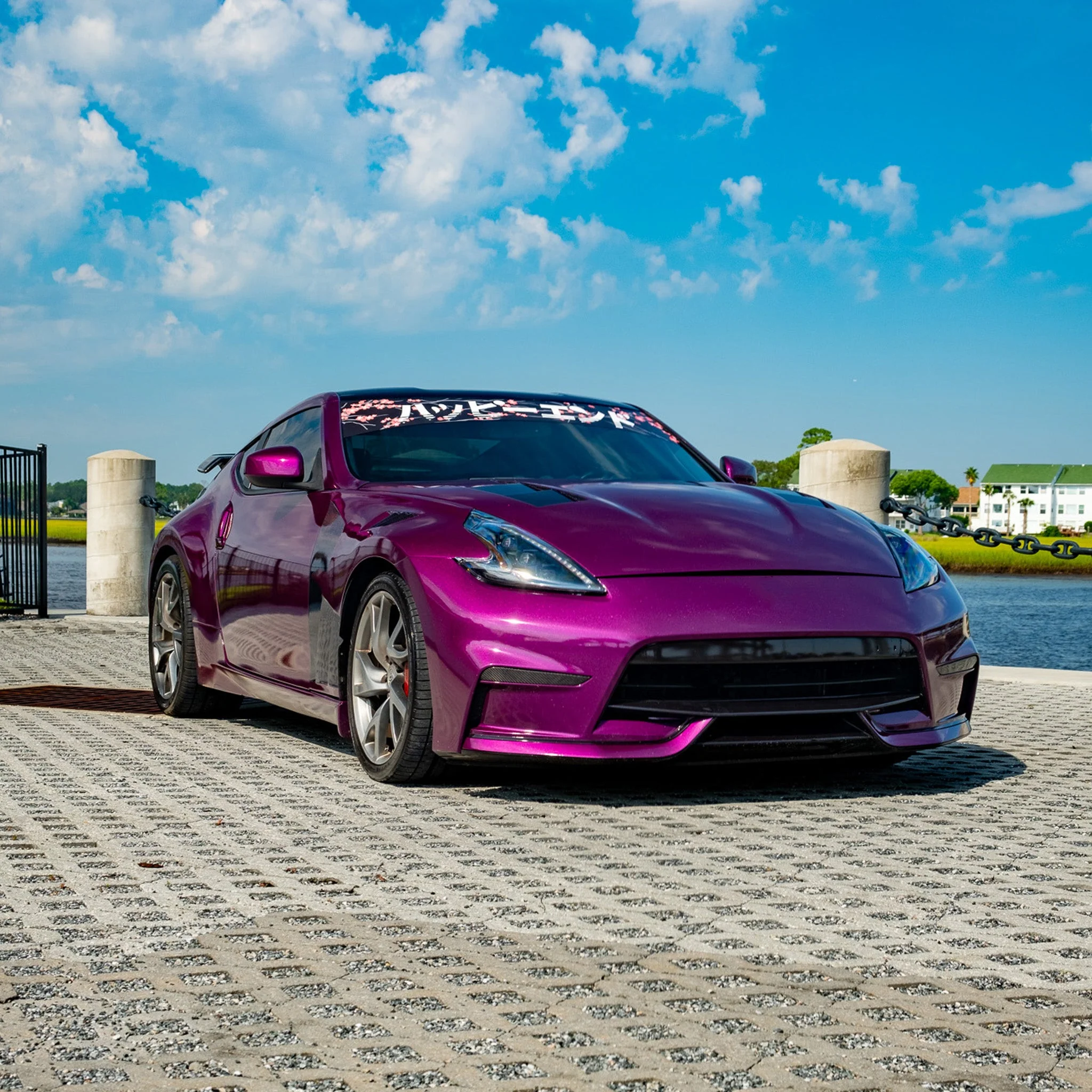 Windshield Banner - Cherry Blossoms Japanese Edition 60" (Air Release) - Image 3