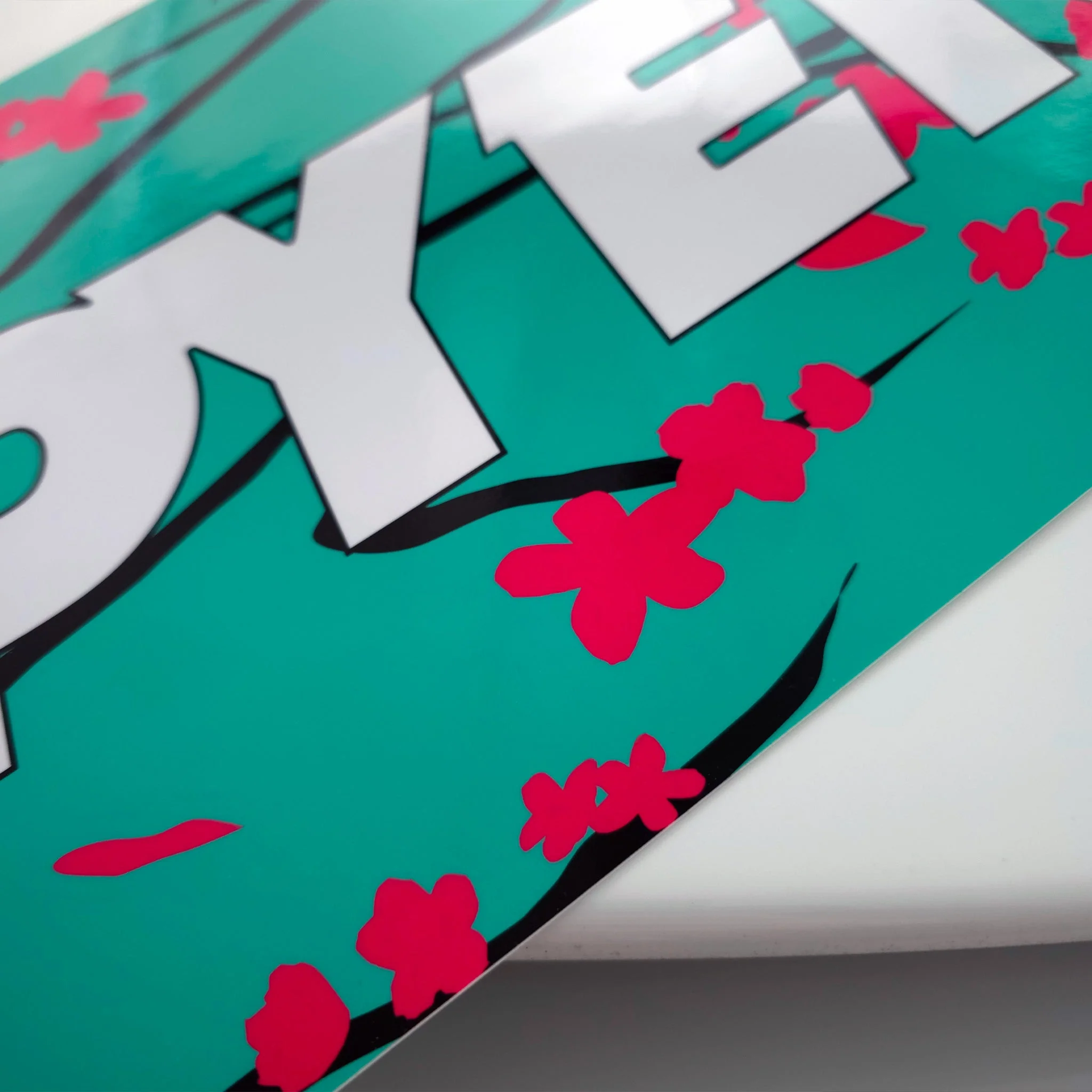 Windshield Banner - Cherry Blossoms Mint 60" (Air Release) - Image 5