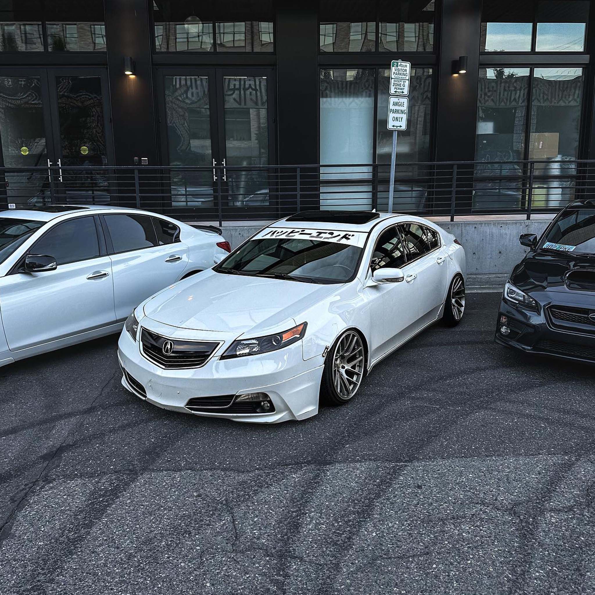 Windshield Banner - Happy in Japanese 60" (Cut-Out Letters) - Image 3