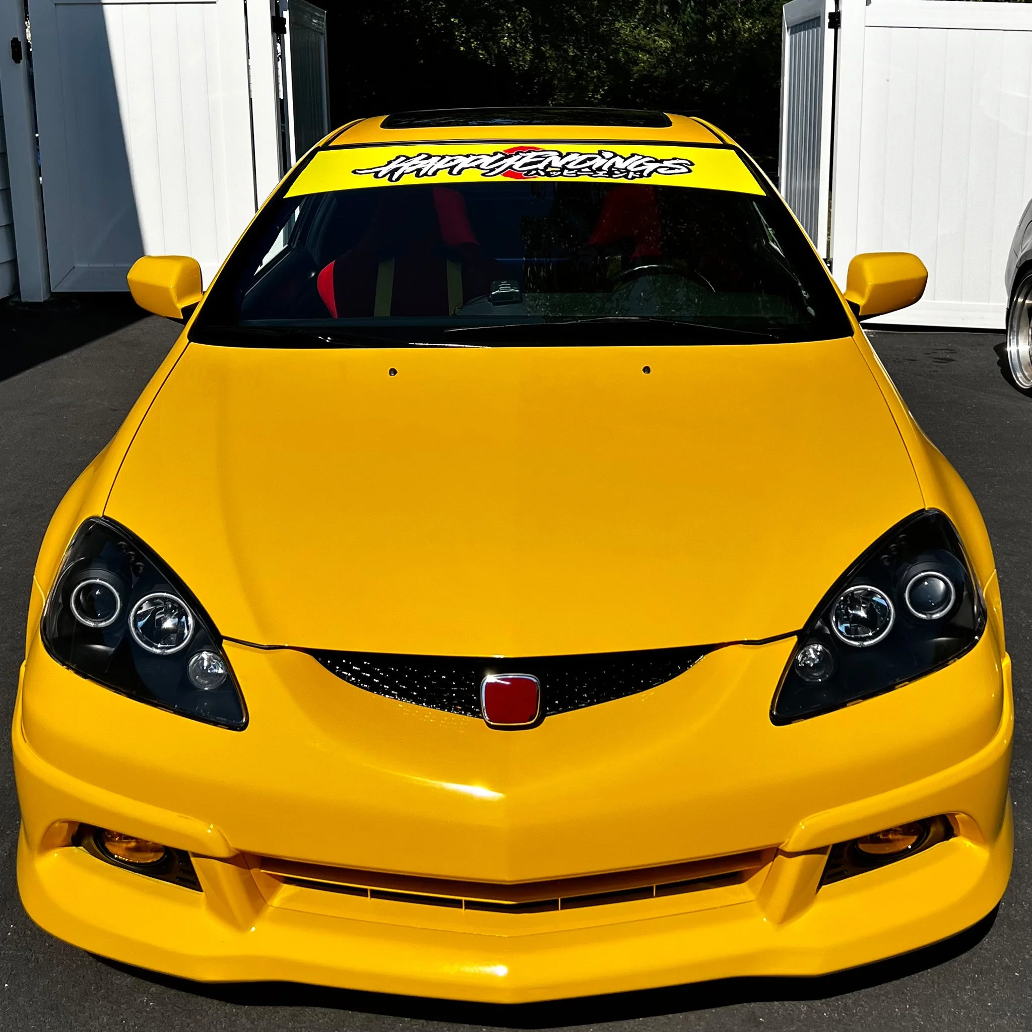 Windshield Banner - Happy Rising Sun 60" (Air Release) - Image 5