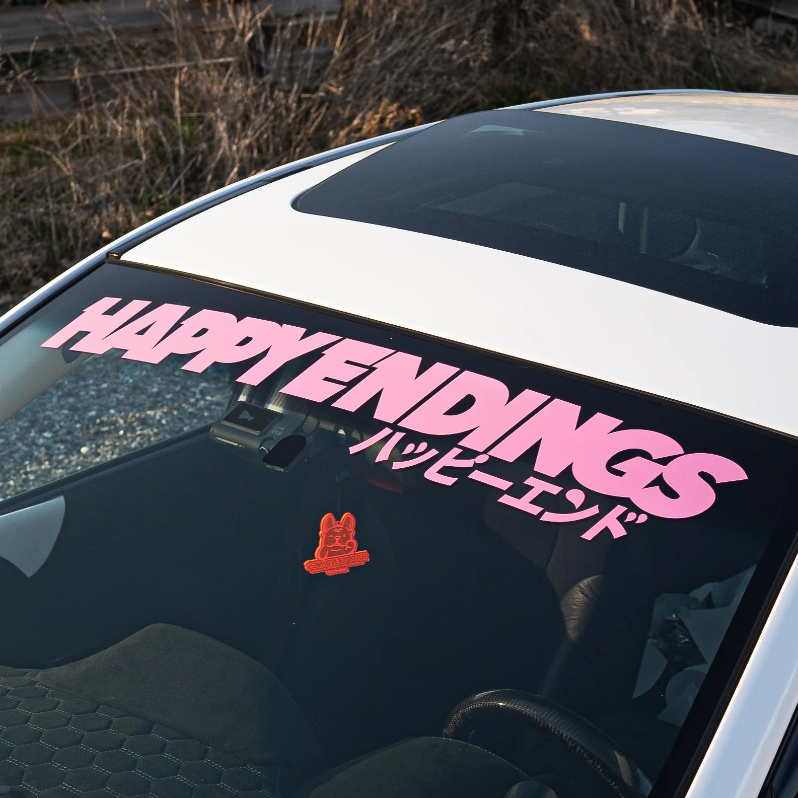 Windshield Banner - She Makes Me Smile 40" - Image 3