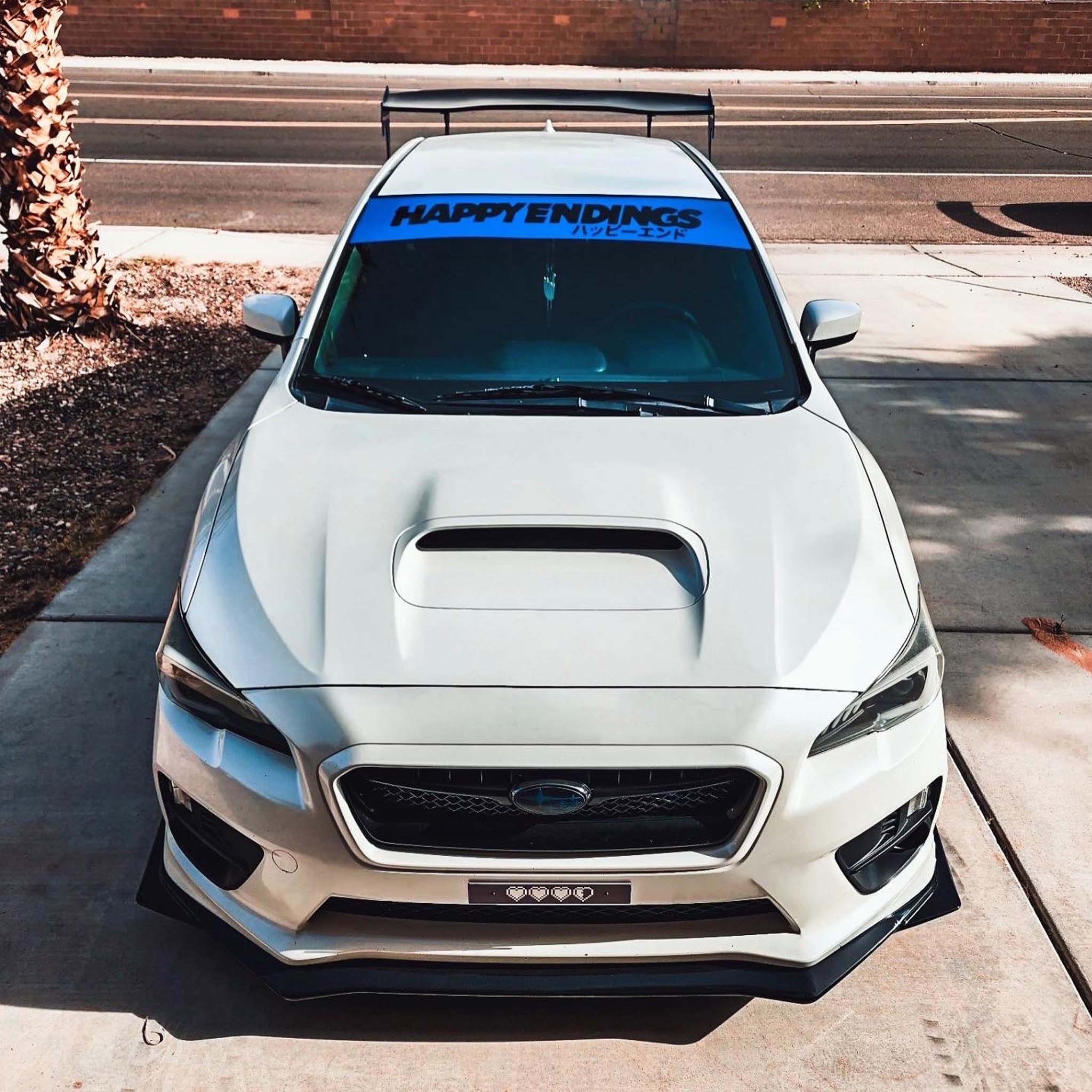 Windshield Banner - She Makes Me Smile 60" (Cut-Out Letters) - Image 5