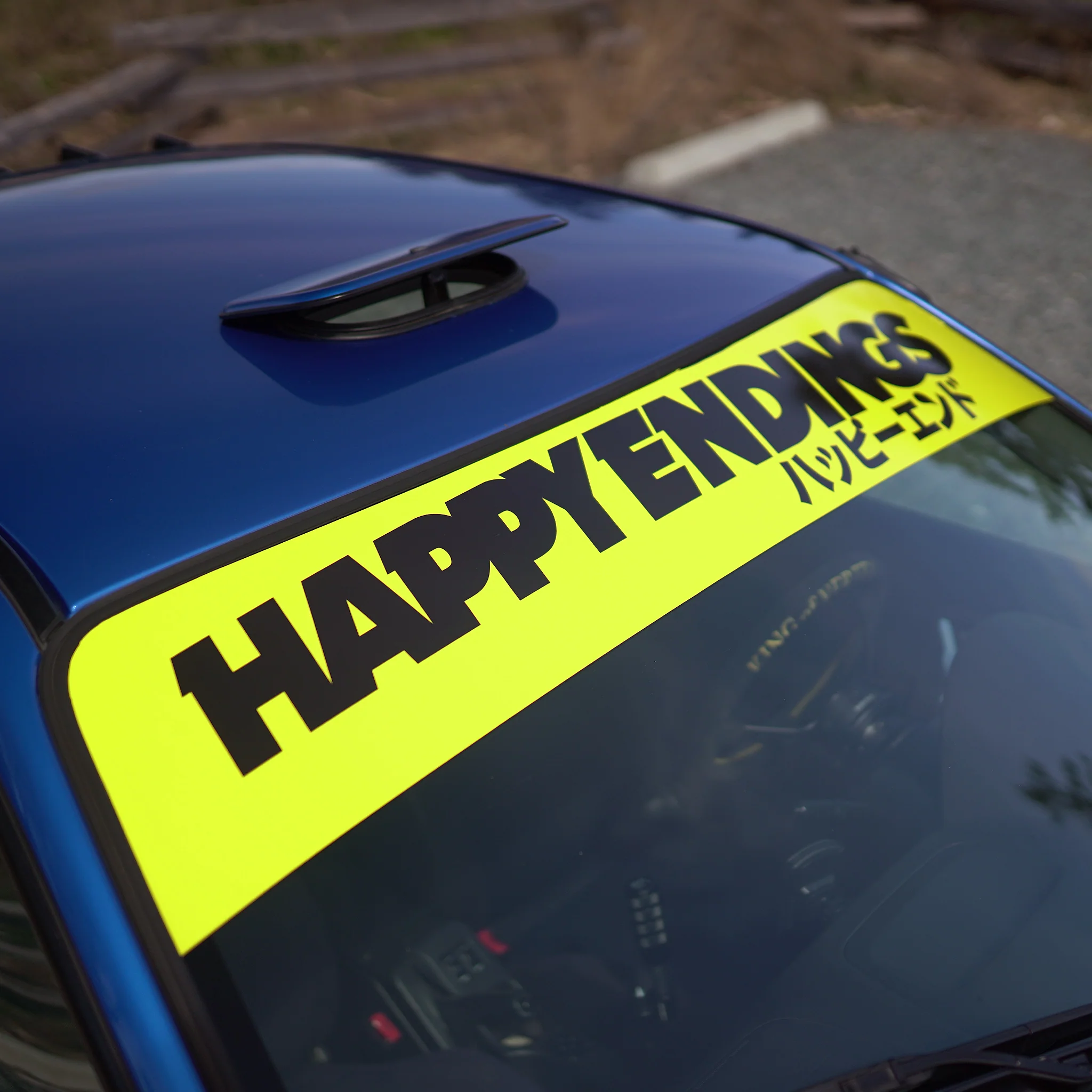 Windshield Banner - She Makes Me Smile 60" (Cut-Out Letters) - Image 8